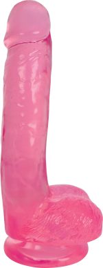 Lollicock 7 Inch Slim Stick With Balls - Cherry Ice - Image 2