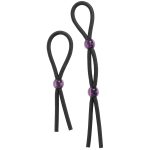 Silicone Cock Ties - Black - Image 2