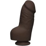 The D - Fat D - 8 Inch With Balls - Ultraskyn - Chocolate - Image 2