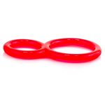 Ofinity Double Ring - Red - Image 5