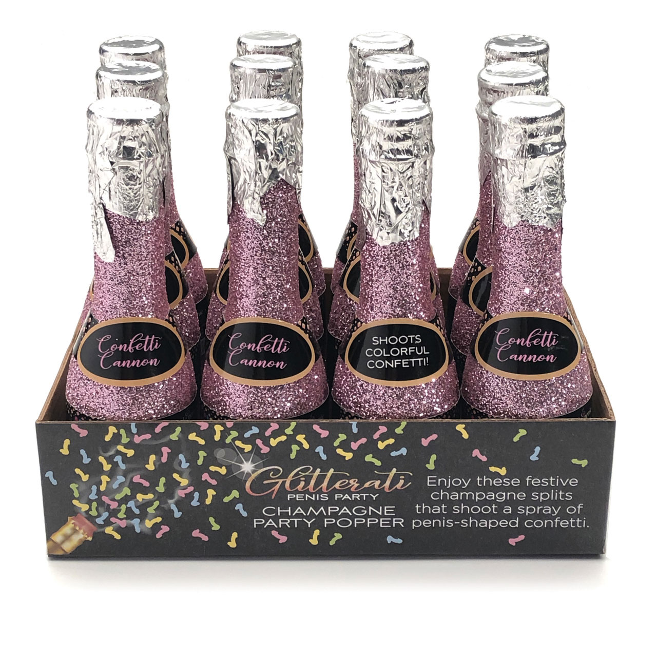 RY3XyHIFNTS6OpPEEPSdthFqvA9p8X70 Glitterati Champagne Confetti Poppers - Image 1