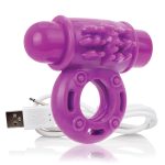 Charged Owow Rechargeable Vibe Ring - Purple - Image 4
