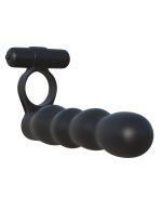 Fantasy C-Ringz Posable Partner Double Penetrator - Black - Image 5