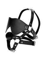 Blindfold Harness and Ball Gag - Image 2
