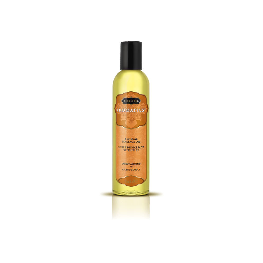 S5MEA1uJaP4ngHgLWeuyyTvf7lVSrM1v Aromatics Massage Oil - Sweet Almond - 2 Fl Oz - Image 1