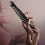 Temptasia - Lazarus - Thrusting Dildo - Black - Image 5