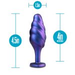Anal Adventures Matrix - Bumped Bling Plug - Sapphire - Image 2