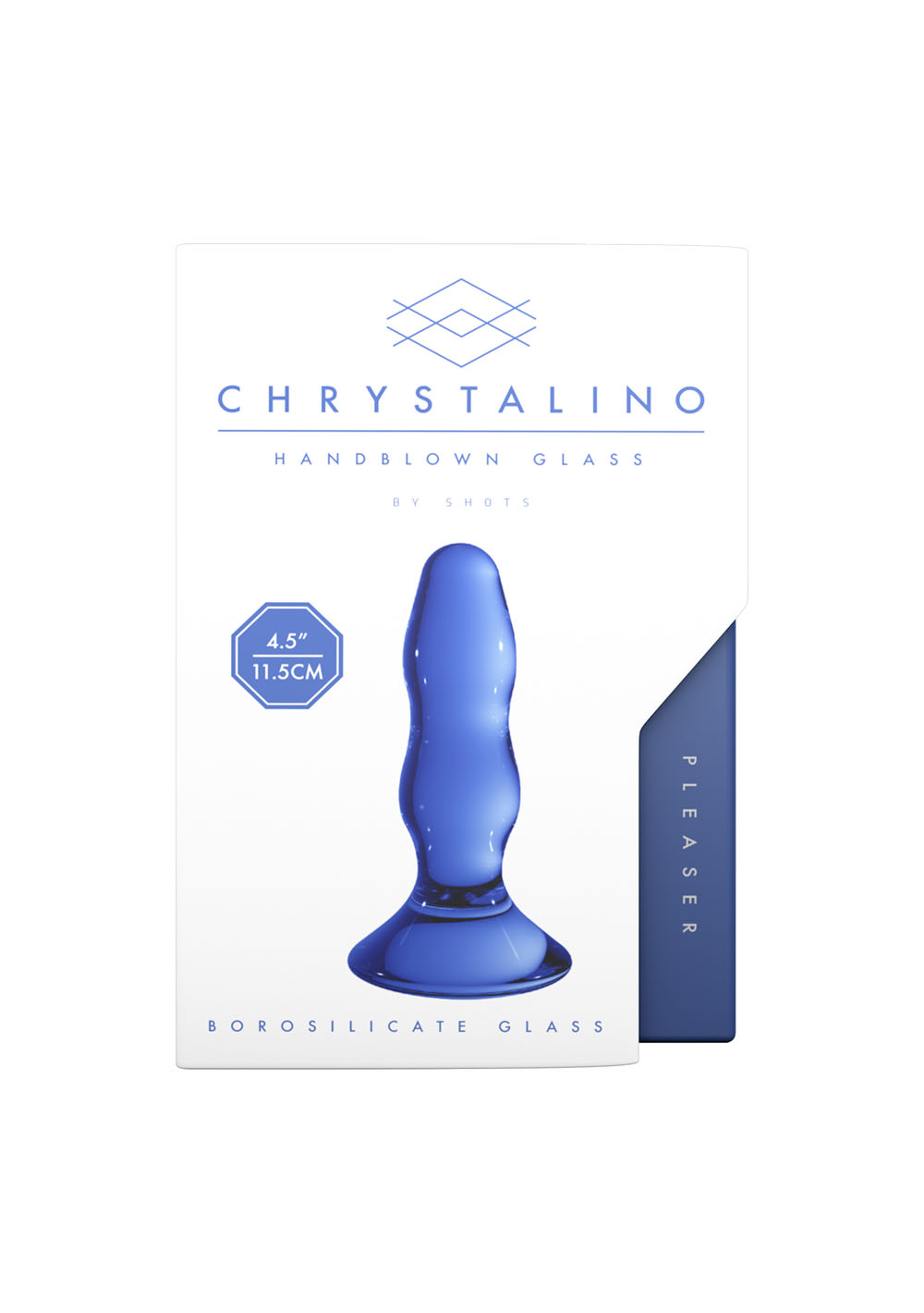 Chrystalino Pleaser - Blue Chrystalino Pleaser - Blue - Image 1