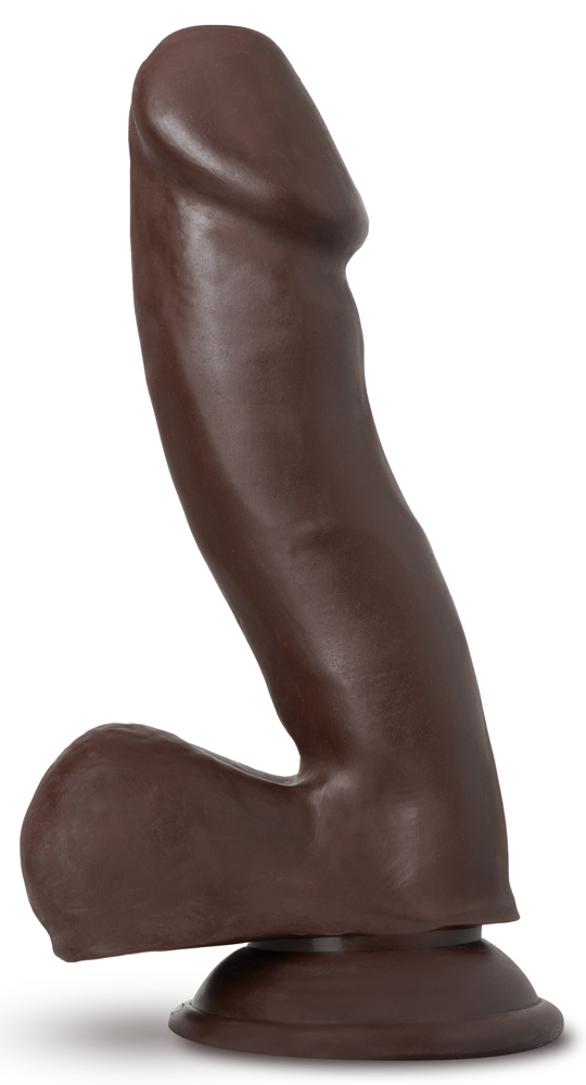 SKKJZugOorcHR4Fx8cE6XMiXIOpJEHGR Au Naturel - Troy - 6 Inch Dildo - Chocolate - Image 1
