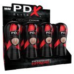 Pdx Elite Vibrating Pussy Mouth Ass Stroker Display of 12