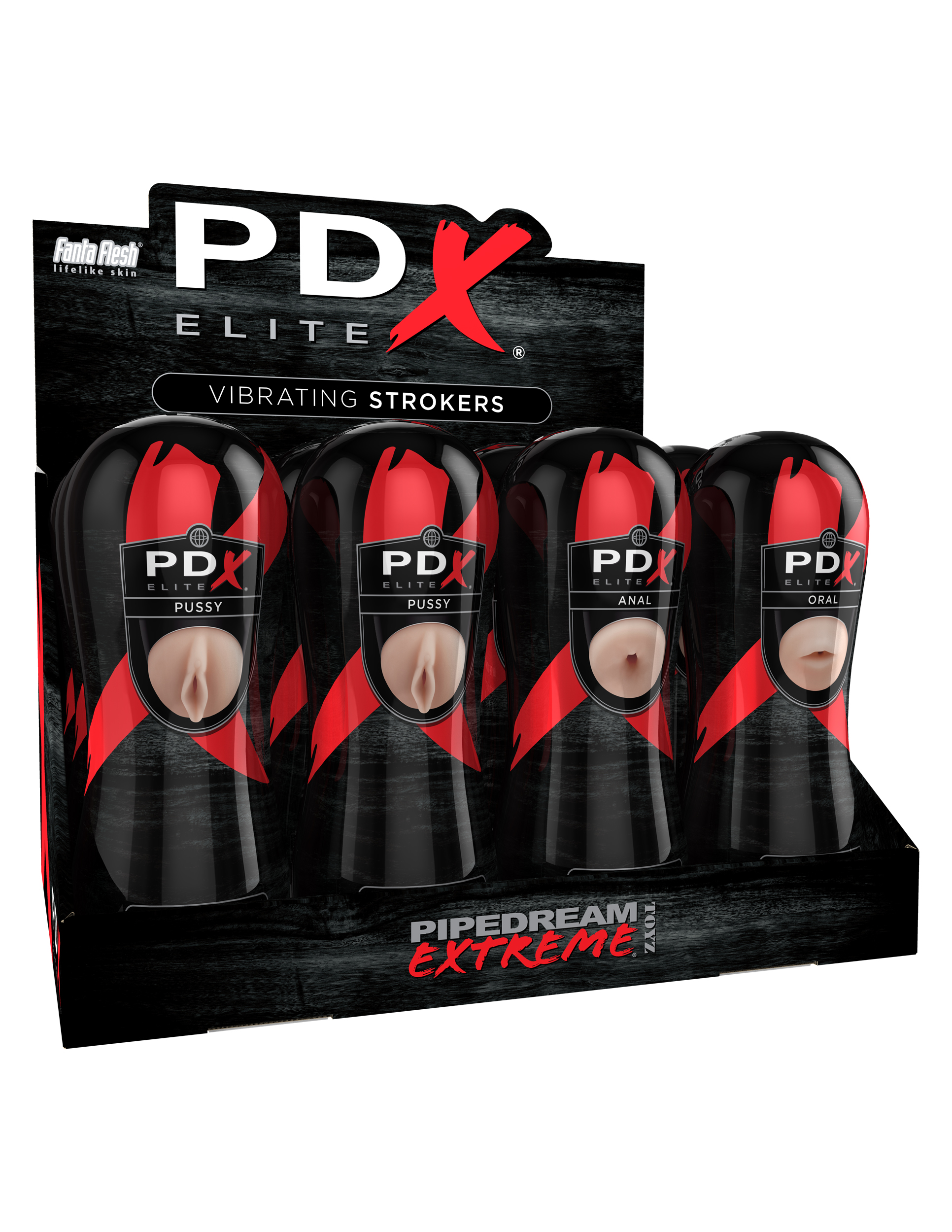 SRJrgrBREQ4eyE5jvTQTPVJfVnzCutbY Pdx Elite Vibrating Pussy Mouth Ass Stroker Display of 12 - Image 1