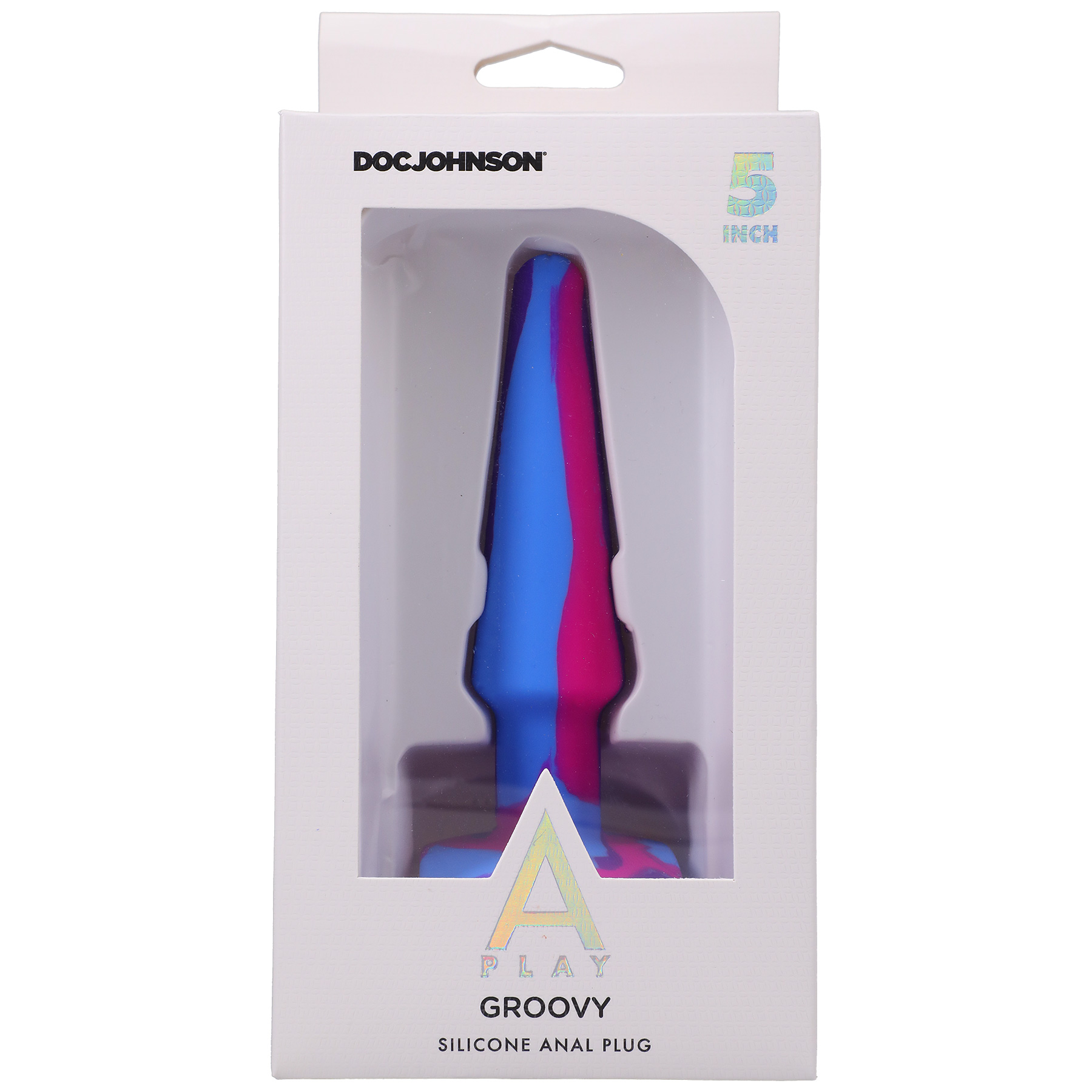 SXxUpmdWn9GotFeWj3EJlG9CeitfDjey A-Play Groovy Silicone Anal Plug 5 Inch - Berry - Image 1
