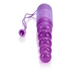 Vibrating Pleasure Beads - Purple - Image 5