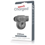 Charged Owow Rechargeable Vibe Ring - Grey - Image 2