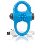 Charged Yoga Rechargeable Vibe Ring - Blue - Image 3