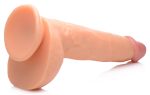 Beefy Brad 9 Inch Dildo With Balls - Light - Image 5