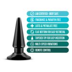Anal Adventures - Basic Vibrating Anal Pleaser - Black - Image 5
