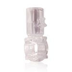Big Omg Vibrating Ring - Clear - Each - Image 4