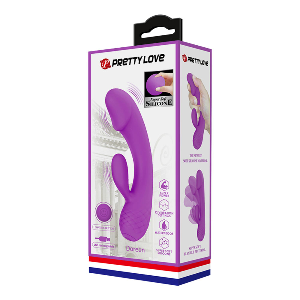 T5xxOFlS2ToCq35k9Y51IMQ9iWG71pLa Pretty Love Doreen Rechargeable G-Spot Rabbit Vibrator - Image 1