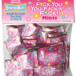 F*Ck You You F*Ckin' F*Ck Mints! 25 Individual Fun Size Packages