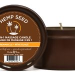 Hemp Seed 3-in-1 Massage Candle - Dreamsicle - 6 Oz.