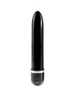 King Cock 7 Inch Vibrating Stiffy - Brown - Image 2