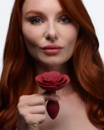 Booty Bloom Silicone Rose Anal Plug - Small - Image 5