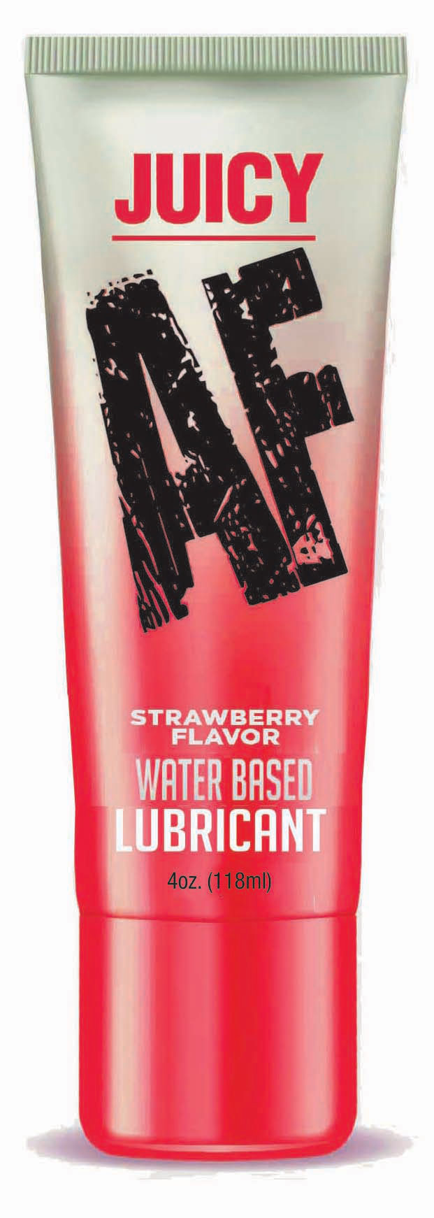 TO3wFNYZsHufL0okbedfO7Z8z5szwNyC Juicy Af - Strawberry Water Based Lubricant - 4 Oz - Image 1