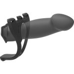 Body Extensions - Hollow Bulbed Strap-on 2-Piece Set - Black - Image 7