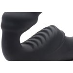 Slim Rider Ribbed Vibrating Silicone Strapless Strap-On - Image 6