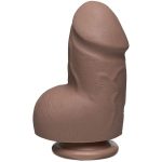 The D - Fat D - 6 Inch With Balls - Firmskyn - Caramel - Image 2