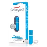 Charged Vooom Rechargeable Bullet Vibe - Blue - Image 7