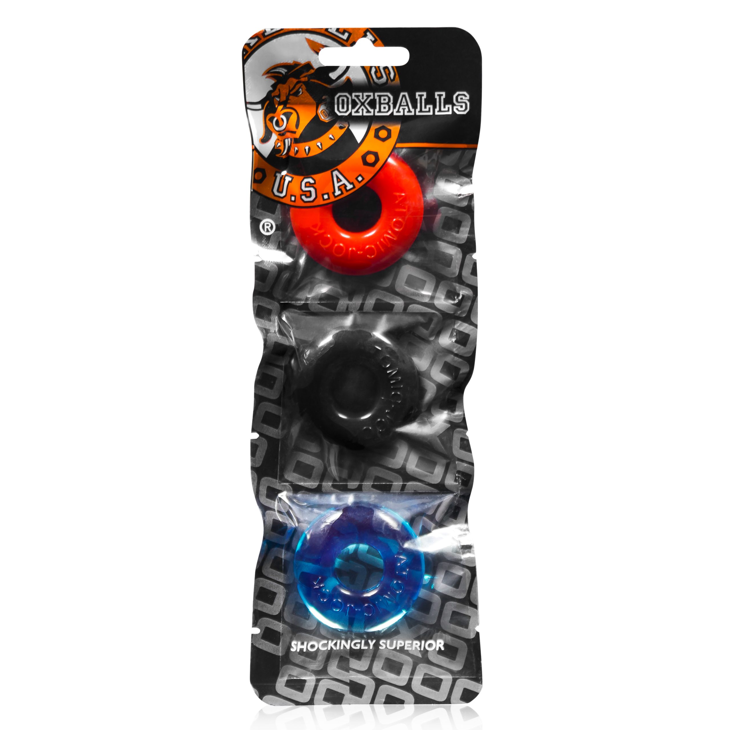 ThpzEN0hFbpoU7E2dcgwAMDPKW9MPfd2 Ringer Cockring 3 Pack - Small - Multicolor - Image 1