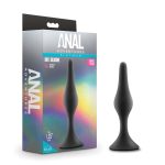 Anal Adventures Platinum - Silicone Beginner Plug - Large - Black - Image 6