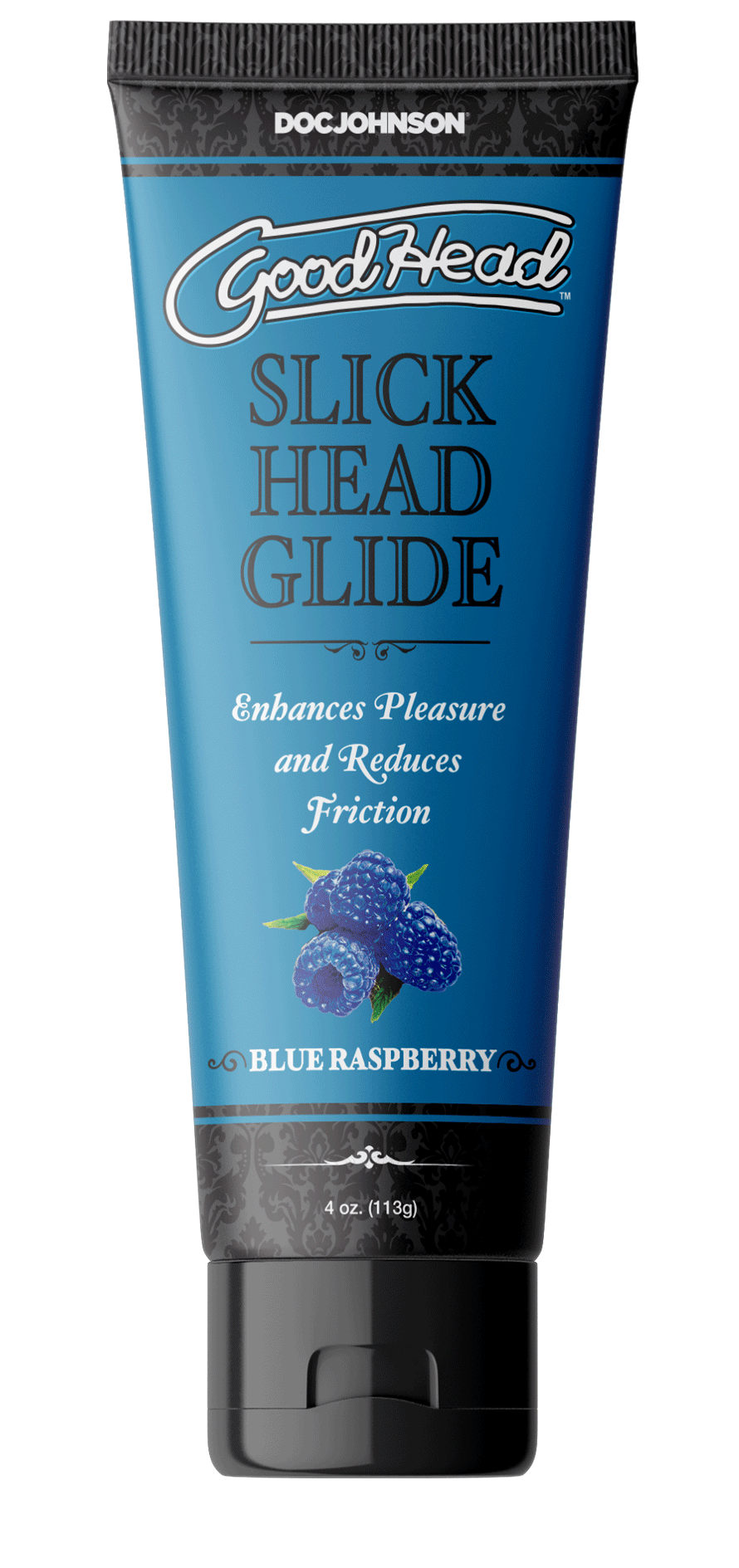 TkyhO0HId8fTmug4eRDeHQTTC2e4xWDG Goodhead - Slick Head Glide - Blue Raspberry - 4 Oz - Image 1
