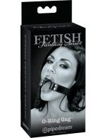Fetish Fantasy Limited Edition O-Ring Gag - Black - Image 4