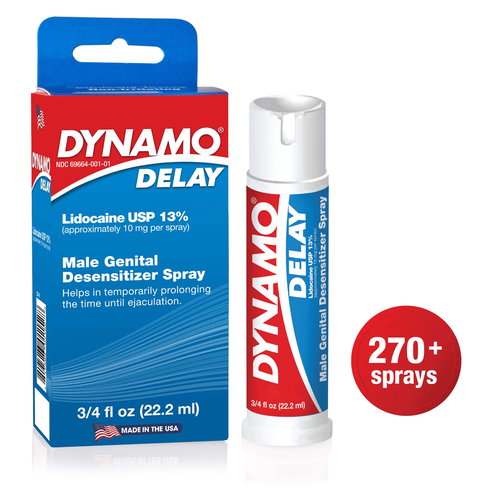 U1QBtvOg Dynamo Delay Spray - 6 Count Display - Image 1