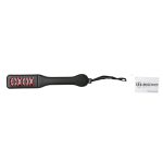 Sex and Mischief Xoxo Paddle - Black - Image 2
