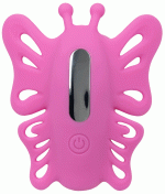 Venus Butterfly Silicone Remote Pulsating Venus G - Pink - Image 5