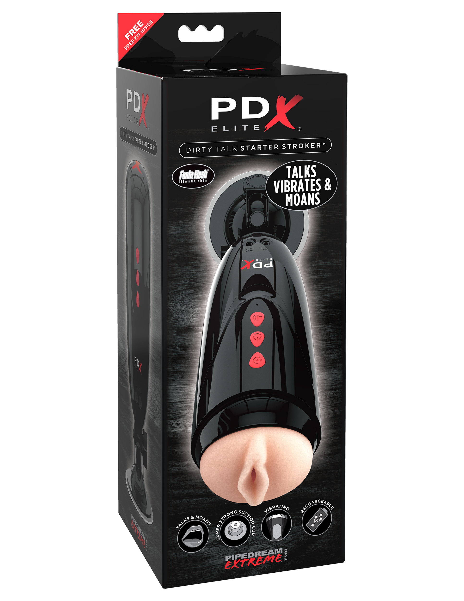 UFBXNeGHt08IyPDE8xdLsrDrACAcJuHT Pdx Elite Dirty Talk Starter Stroker - Image 1