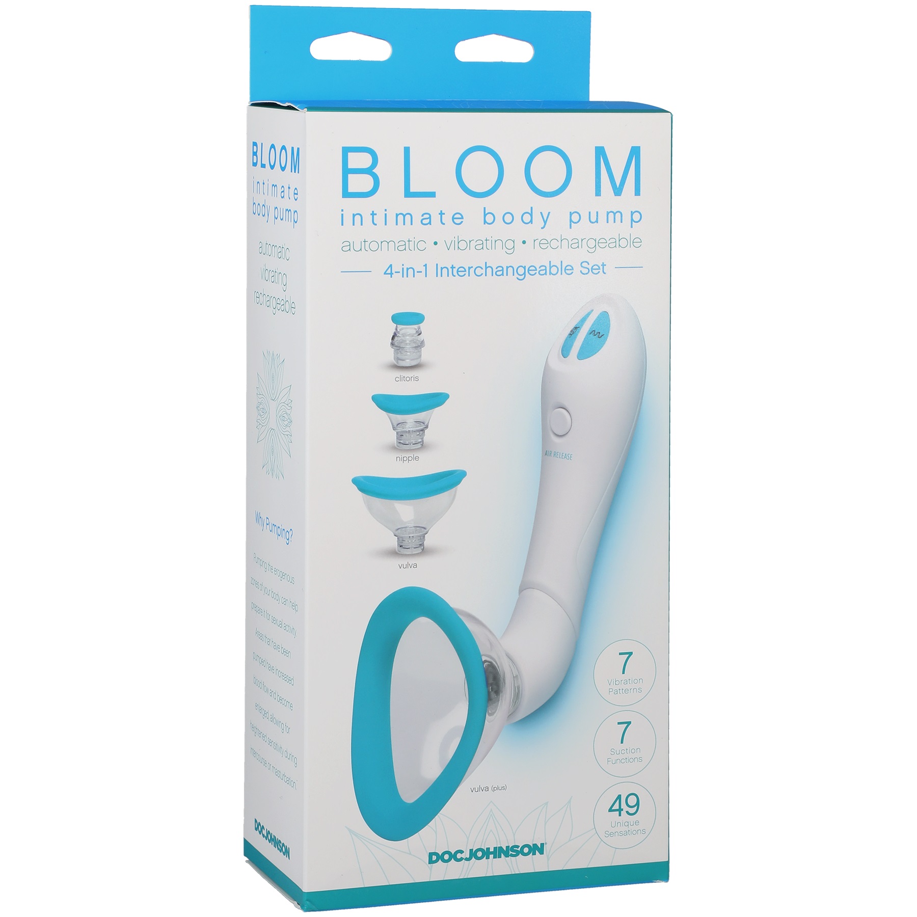 UNPGJaAlwU8aGf9eSNblDpFUTynqitTu Bloom - Intimate Body Pump - Automatic - Vibrating - Rechargeable - Image 1