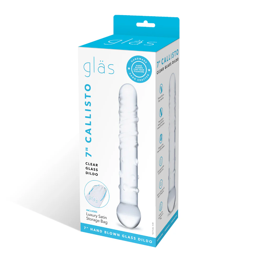 UNiTLAPB Callisto Clear Glass Dildo - Image 1