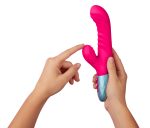 Delola Liquid Silicone Rabbit - Pink - Image 7