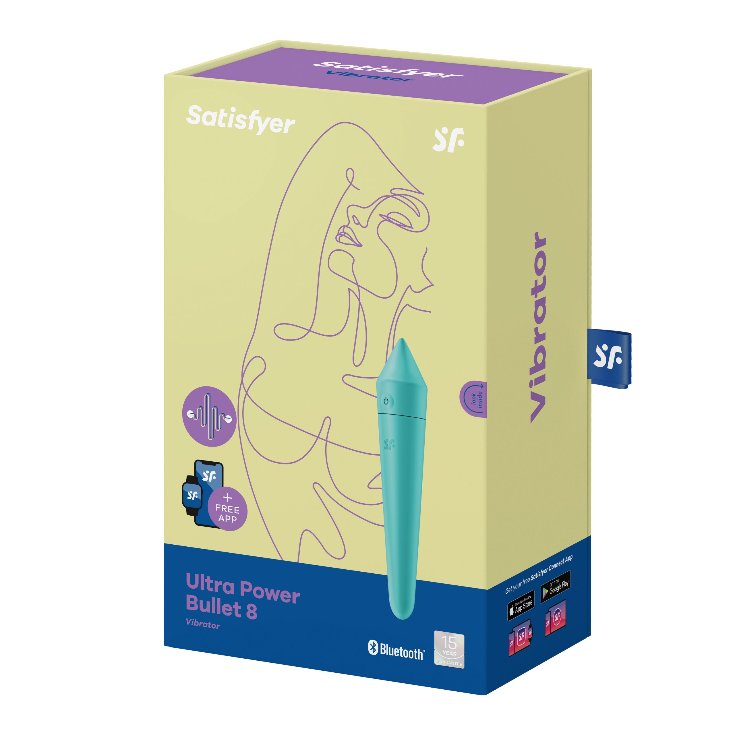 UU3QgcDZ5QmmotlHoWP6S2fQI4lQnVuY Ultra Power Bullet 8 - Turquoise - Image 1