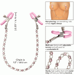 First Time Crystal Nipple Teasers - Pink - Image 4