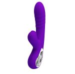 Pretty Love Jersey Sucking and Vibrating Rabbit - Purple - Image 4