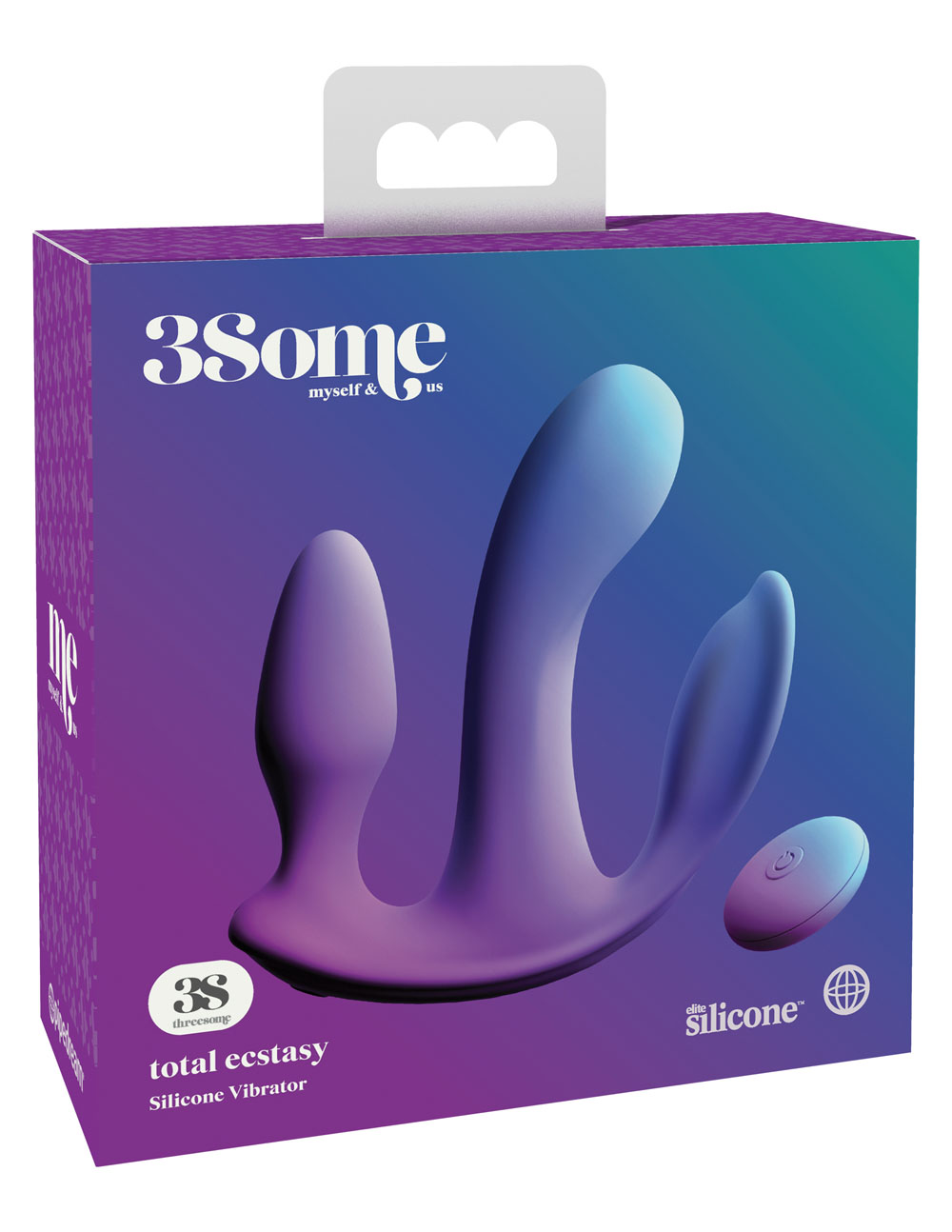 UpWghF1JZmo3ItPp6k1WAPddIZDfhRM3 Threesome Total Ecstay Silicone Vibrator - Purple - Image 1