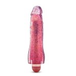 Glow Dicks - Molly Glitter Vibrator - Pink - Image 5