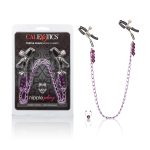 Purple Chain Nipple Clamps - Image 3