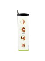 Real Skin 8" Dual Layer Dildo - Light Brown - Image 3